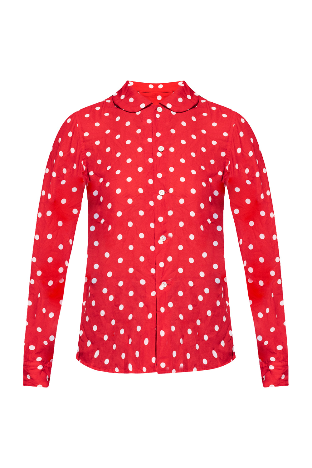 送料込【COMME des GARCONS】CDG POLKA DOT SHIRT Play Comme des Garçons: Polka Dot T-Shirt (Red/White